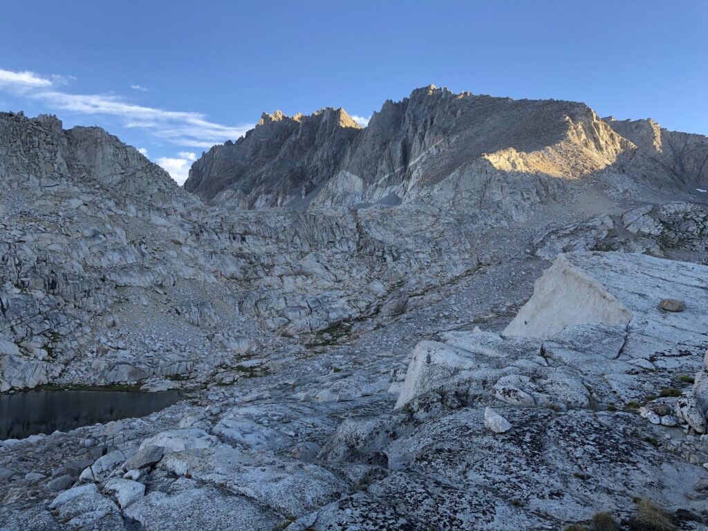Approach to Potluck Pass