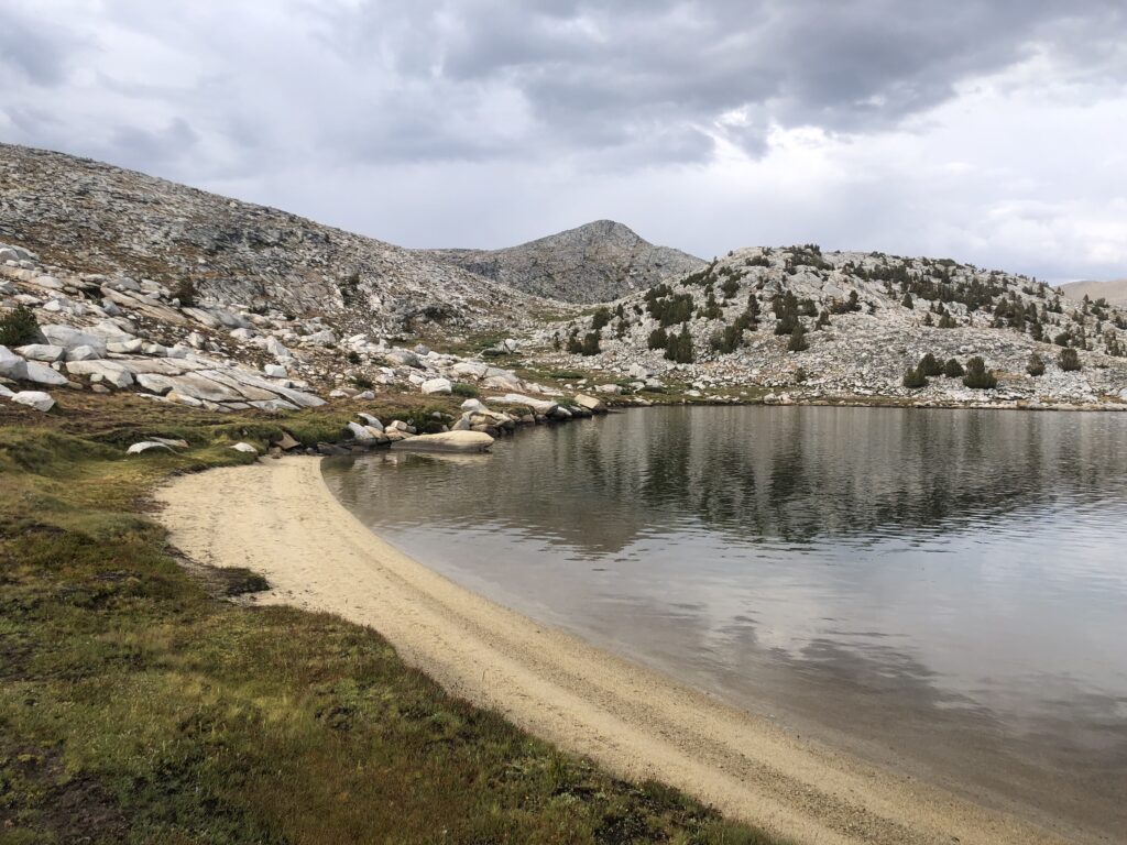 Beach of Mesa Lake